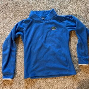 Pro Edge Royal Blue Fleece Pullover with Embroidered Logo